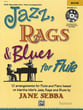 JAZZ RAGS AND BLUES FOR FLUTE BK/CD cover